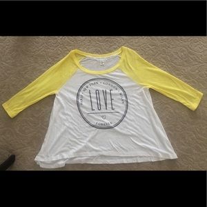 Victoria Secret Quarter Sleeve Shirt